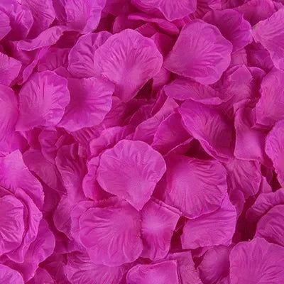 2000/100Pcs Artificial Fake Rose Petals Colorful Simulation Silk Rose Petal For Valentines Day Wedding Party Romantic Decoration