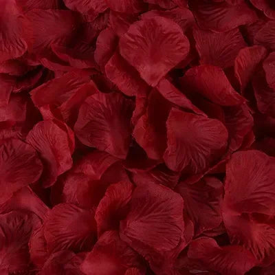 2000/100Pcs Artificial Fake Rose Petals Colorful Simulation Silk Rose Petal For Valentines Day Wedding Party Romantic Decoration
