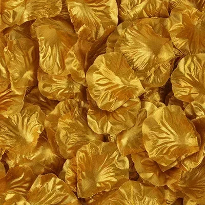 2000/100Pcs Artificial Fake Rose Petals Colorful Simulation Silk Rose Petal For Valentines Day Wedding Party Romantic Decoration