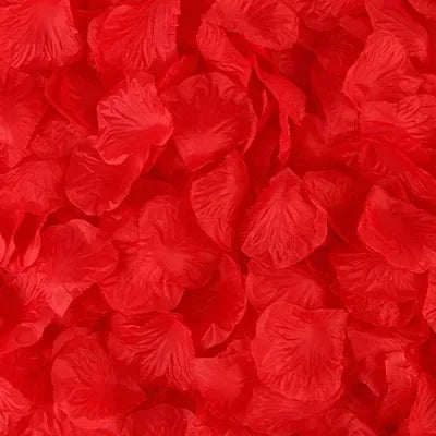 2000/100Pcs Artificial Fake Rose Petals Colorful Simulation Silk Rose Petal For Valentines Day Wedding Party Romantic Decoration